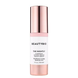 Beautybio The Nightly Firming + Smoothing Overnight Retinol Repair Serum 1oz NWB